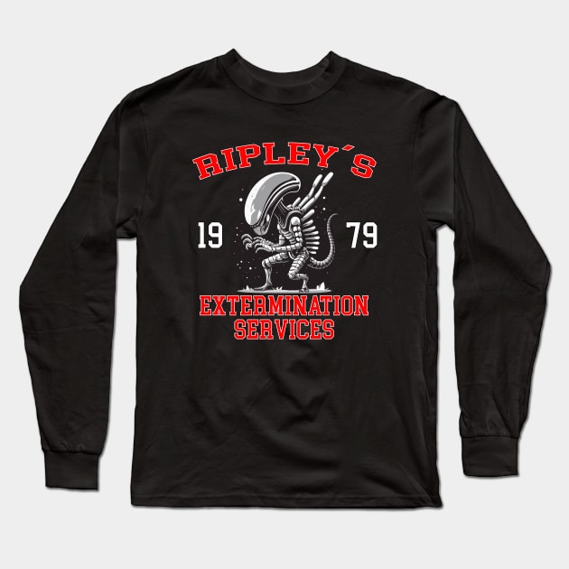 Ripley´s Extermination Services Long Sleeve T-Shirt by EnchantedApparel